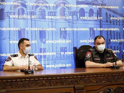 Начальник полиции Армении представил руководящему составу нового заместителя полковника Ара Фиданяна