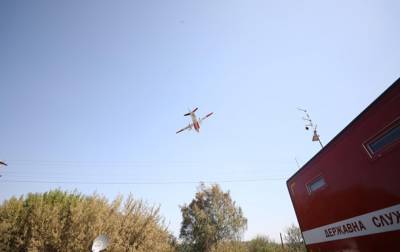 К ликвидации пожаров на Харьковщине привлекли авиацию МВД