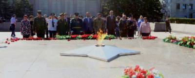 В Иркутске прошел памятный митинг, в честь окончания Второй мировой войны