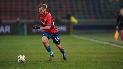 Футболист ЦСКА Кучаев стал лучшим игроком «Тинькофф РПЛ» в августе