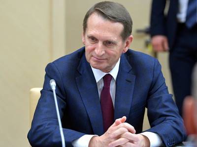 Глава СВР: Не исключено, что заявление об отравлении Навального — провокация