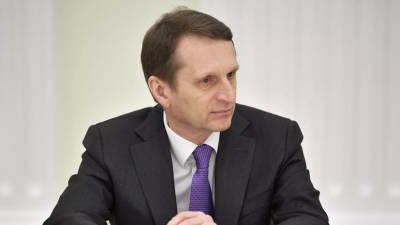 Нарышкин не исключил провокации спецслужб Запада в истории с Навальным