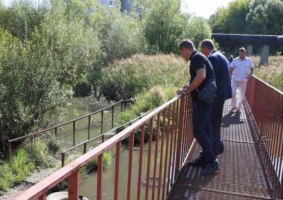 Лестницу через ручей Быстрец отремонтируют