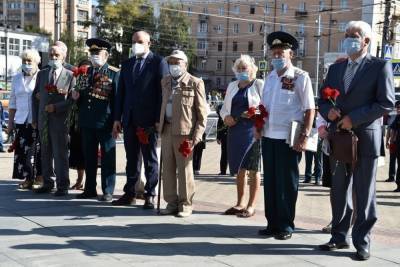 Греков принял участие в акции по случаю окончанию Второй мировой войны