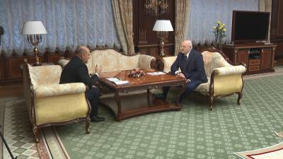 А.Лукашенко встретился с премьер-министром РФ М. Мишустиным