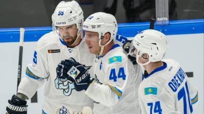 "Барыс" в своем первом матче сезона КХЛ одержал победу над "Динамо"