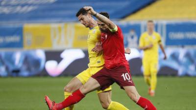 Украина обыграла Швейцарию в матче Лиги наций