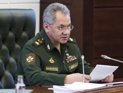 Сергей Шойгу подвел итоги военной операции ВС РФ в Сирии