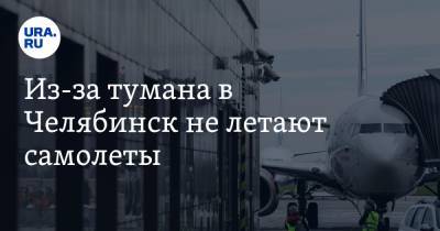 Из-за тумана в Челябинск не летают самолеты