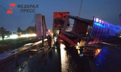 Ущерб из-за снесенного моста над М-5 оценивается в десятки миллионов рублей
