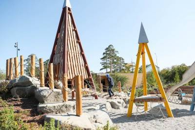 Компания «Озерное» передала в муниципальную собственность новую площадку в парке имени Орешкова