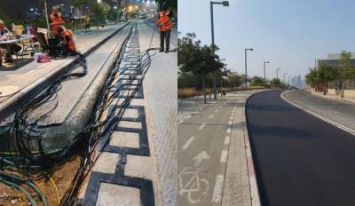 В Тель-Авиве построена дорога с беспроводной зарядкой