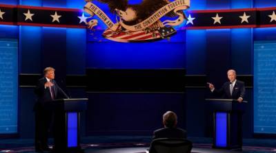 Дональд Трамп - Джо Байден - В США состоялись дебаты Трампа и Байдена – видео - ru.slovoidilo.ua - США