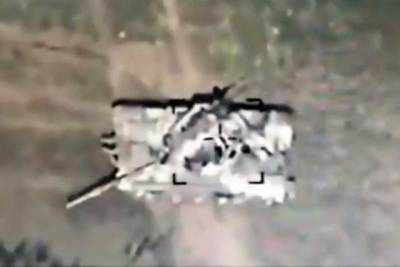 Азербайджан уничтожил пять армянских танков. Видео