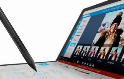 Lenovo выпустила первый в мире ноутбук c гибким экраном. Он в два раза дороже MacBook Pro
