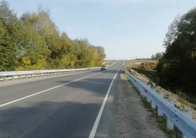 В Старожиловском районе завершили ремонт дороги Чернобаево – Истье – М-5 «Урал»