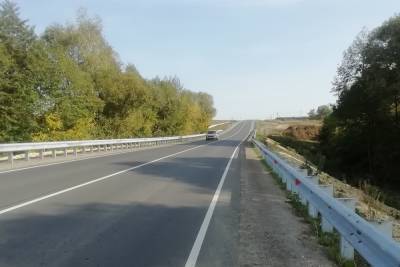 В Старожиловском районе отремонтировали дорогу по нацпроекту