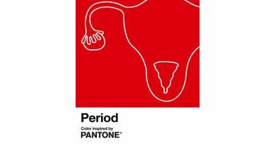 Институт цвета Pantone представил новый оттенок в честь менструации