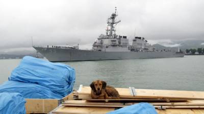 Военный корабль США поставил рекорд под длительности пребывания в море