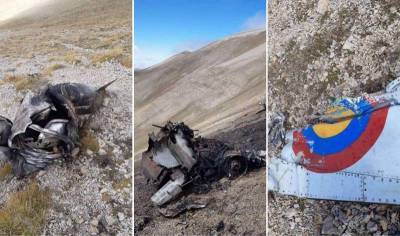Опубликованы фото сбитого Су-25 ВВС Армении: за штурвалом был летчик с русской фамилией