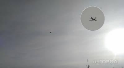 В аэропорту Чебоксар приземлился реактивный самолет бизнес класса