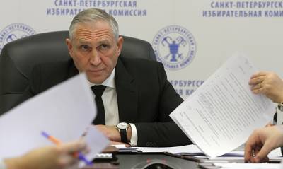 ЦИК выразил недоверие председателю петербургского избиркома из-за скандалов на выборах