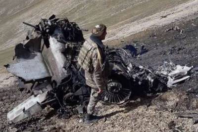 Армения опубликовала фото сбитого Су-25