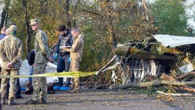 Свидетель авиакатастрофы под Харьковом раскрыл новые подробности, видео "Зацепился крылом за..."