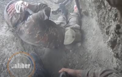 Опубликовано видео обстрела армянских военных