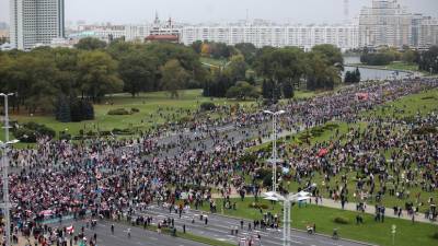 Милиция Минска сообщила о задержаниях на несанкционированных акциях
