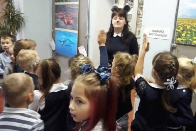 Школьники из Тверской области встретили музейную Мышь