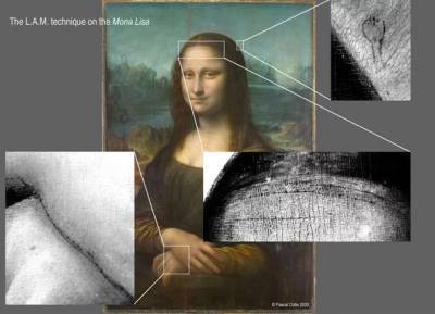 Под изображением Моны Лизы обнаружили скрытый рисунок