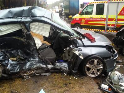 В Черкассах произошло смертельное ДТП: столкнулись Hyundai и Peugeot