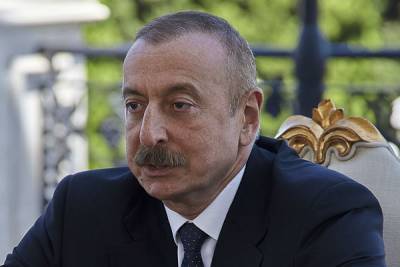 Алиев назвал единственное условие прекращения боев в Карабахе