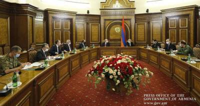 Пашинян созвал заседание Совбеза, чтобы обсудить дальнейшие действия армянских ВС