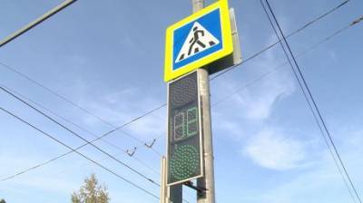 Светофор у «Буртасов» снова помогает пензенцам переходить дорогу
