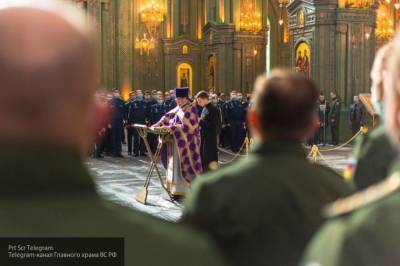 Патриарший собор провел богослужение о здравии российских военных в Сирии