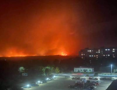 Луганщина в огне: на околицах Северодонецка и Лисичанска полыхает зарево