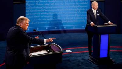Формата дебатов в США могут изменить после споров Трампа и Байдена