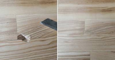 Как убрать вмятины на деревянной поверхности без покупных средств: плотницкая хитрость