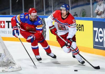Сборная Чехии сыграет с Россией на чемпионате мира по хоккею