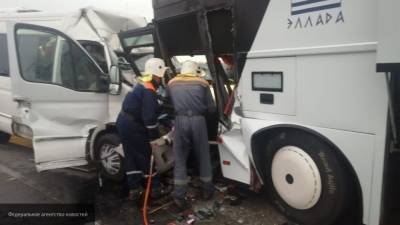 Пострадавшая в ДТП с двумя автобусами женщина скончалась в Анапе