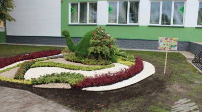Лучшие зеленостроители Брестской области украсили агрогородок Дивин к "Дажынкам"