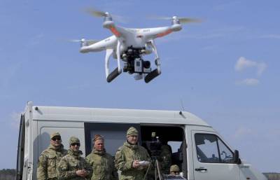 Боевики ВФУ в Донбассе сбили собственный беспилотник