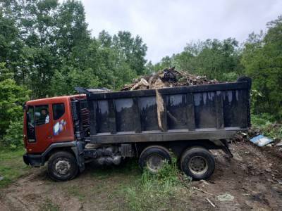 Садовые товарищества Южно-Сахалинска ликвидировали несанкционированные свалки