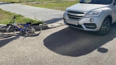 В Засечном 10-летний велосипедист попал под колеса иномарки