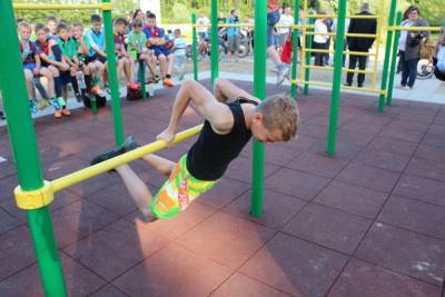 В Ивановской области появилась еще одна спортплощадка для школьников и их соседей