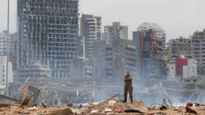 Спасатели «услышали» сердцебиение из-под завалов в Бейруте
