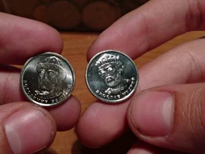 Кабмин предлагает Нацбанку изменить изображения князей на монетах номиналом 1 и 2 гривны