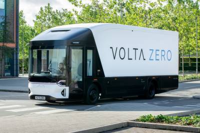 Стартап Volta Trucks представил электрогрузовик Volta Zero с батареей на 160-200 кВтч для внутригородских доставок